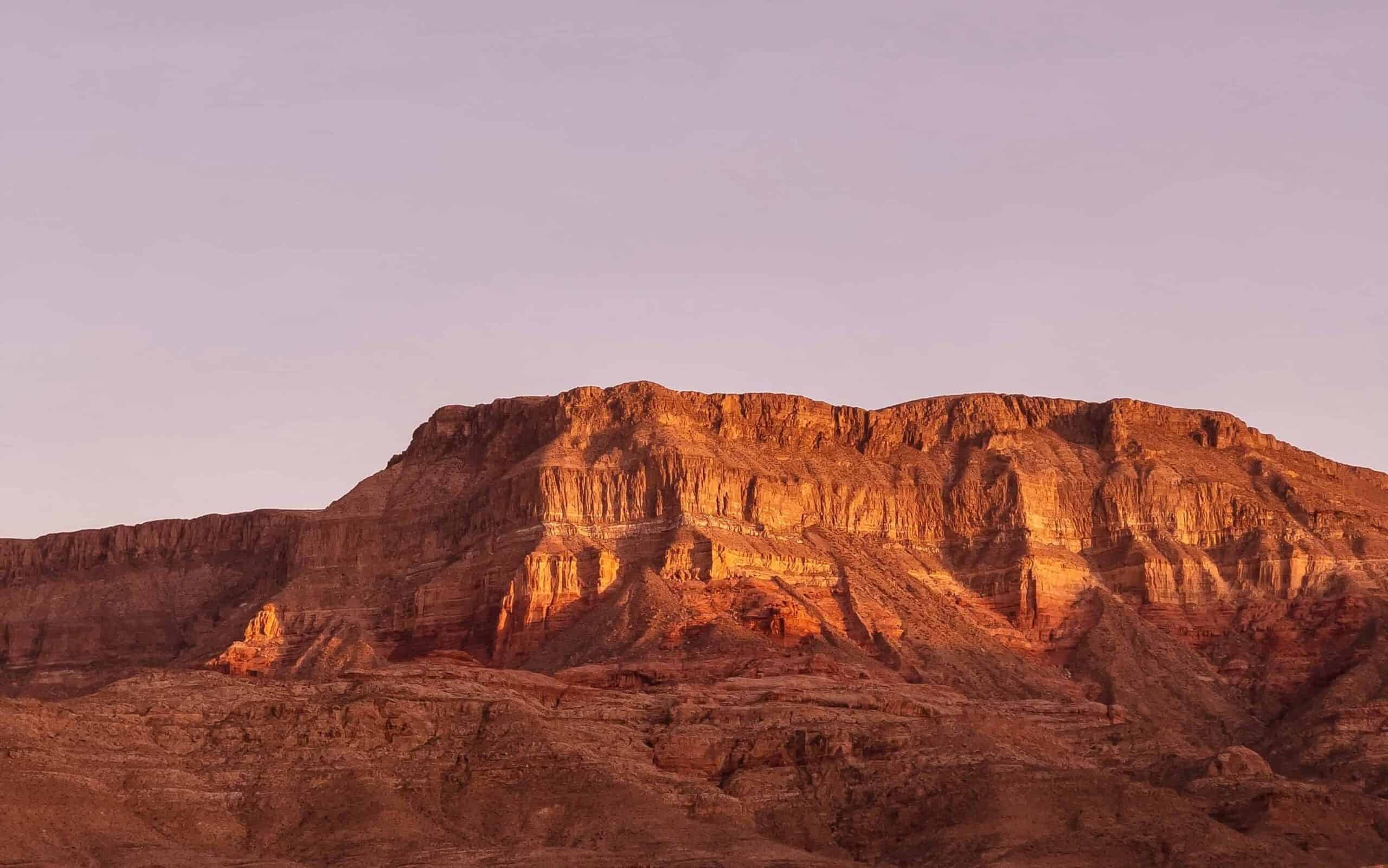 The landscape of the Mesa Marathon in Arizona.