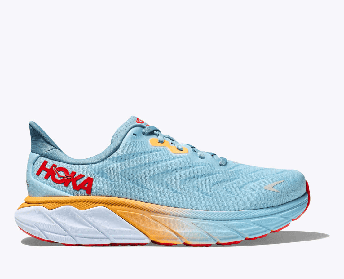 The HOKA Arahi 6, the best HOKA for recovery runs.