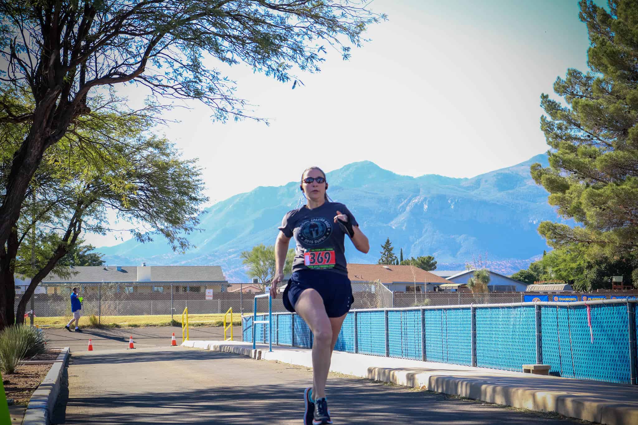 Rising Sun Run Half Marathon & 5K course in Sierra Vista, AZ