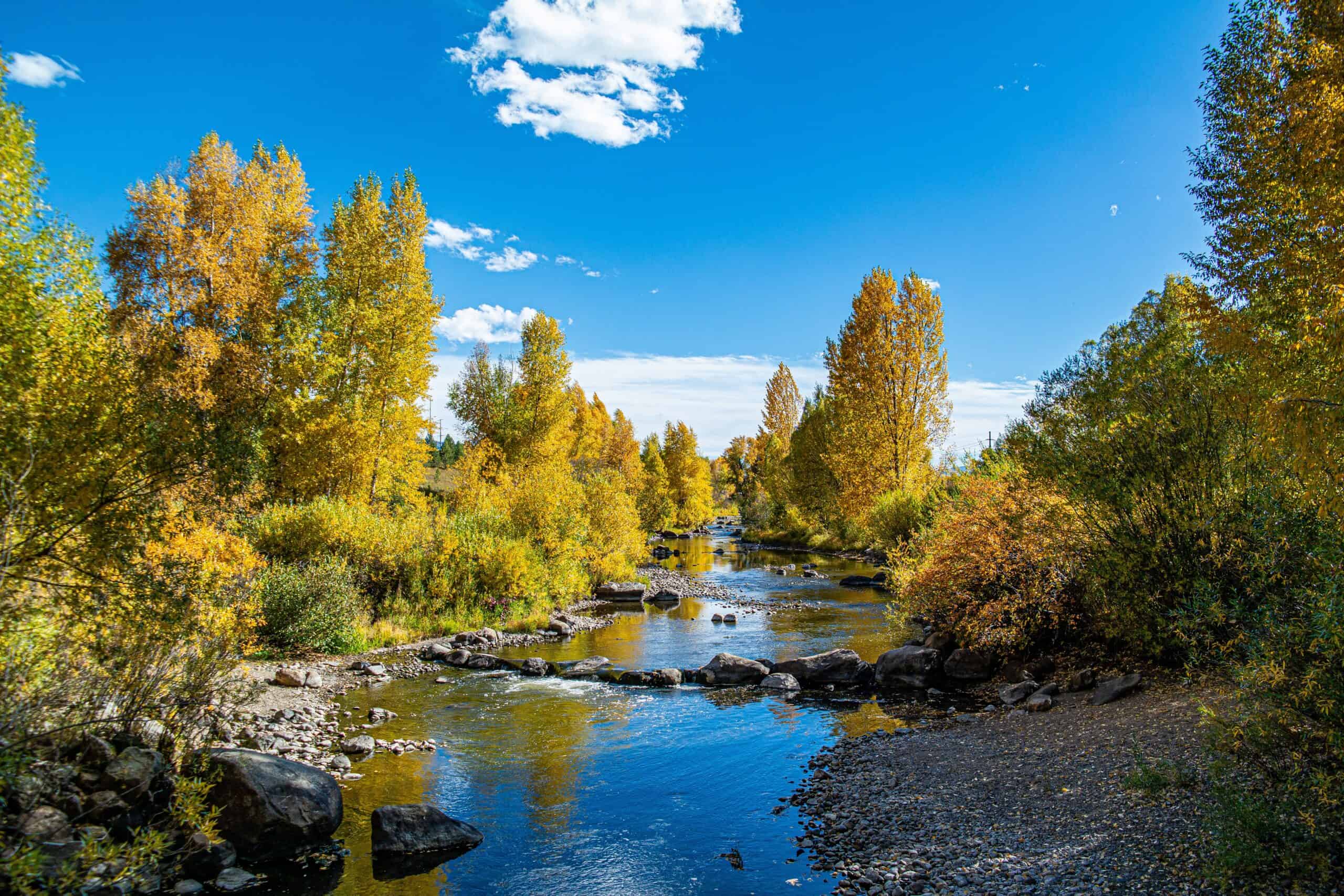 Steamboat Marathon landscape in Steamboat Springs, Colorado.