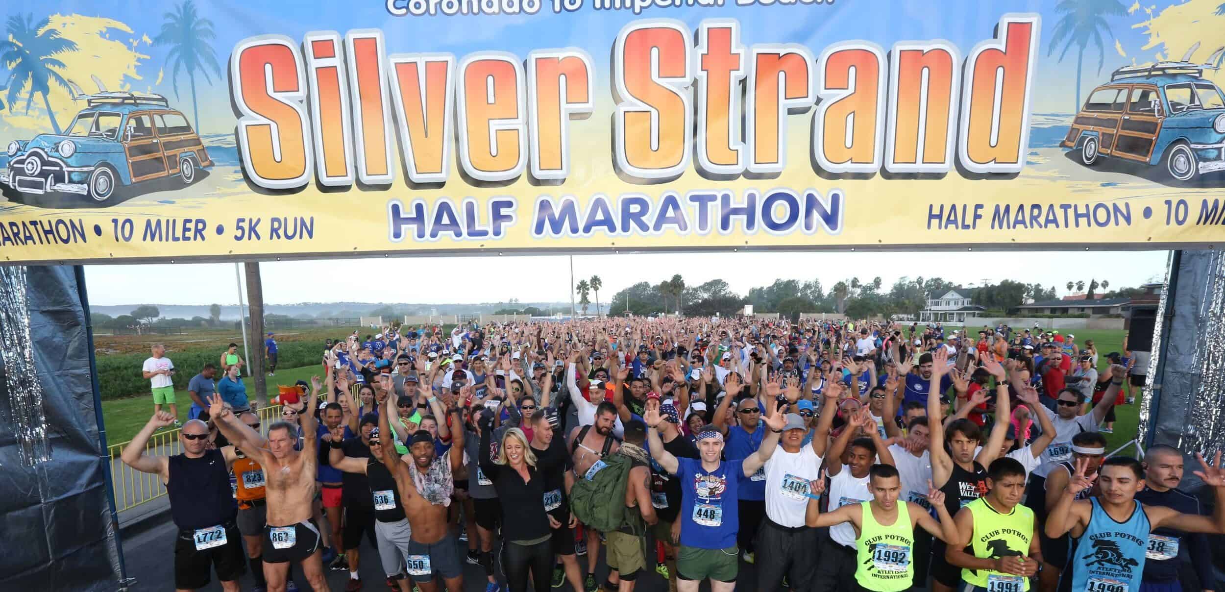 Silver Strand Half Marathon, 10-Miler & 5K in Coronado, CA