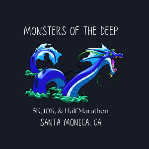 Monsters of the Deep- 5K, 10K, and Half Marathon logo