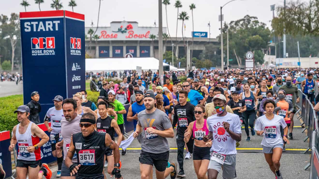 Rose Bowl Half Marathon