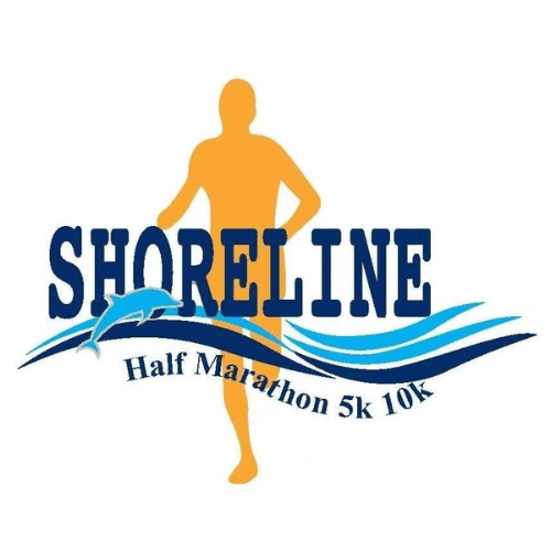 Shoreline Marathon Half Marathon 10k & 5k logo