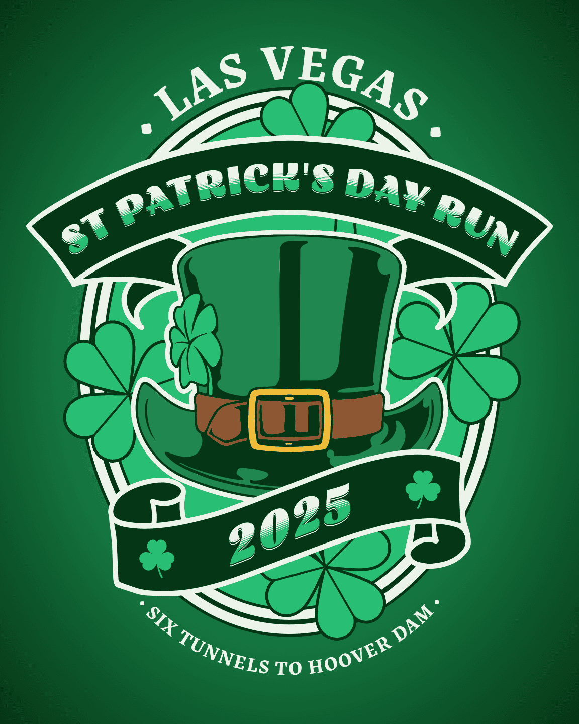 St. Patrick's Day Half Marathon 12k & 5k logo