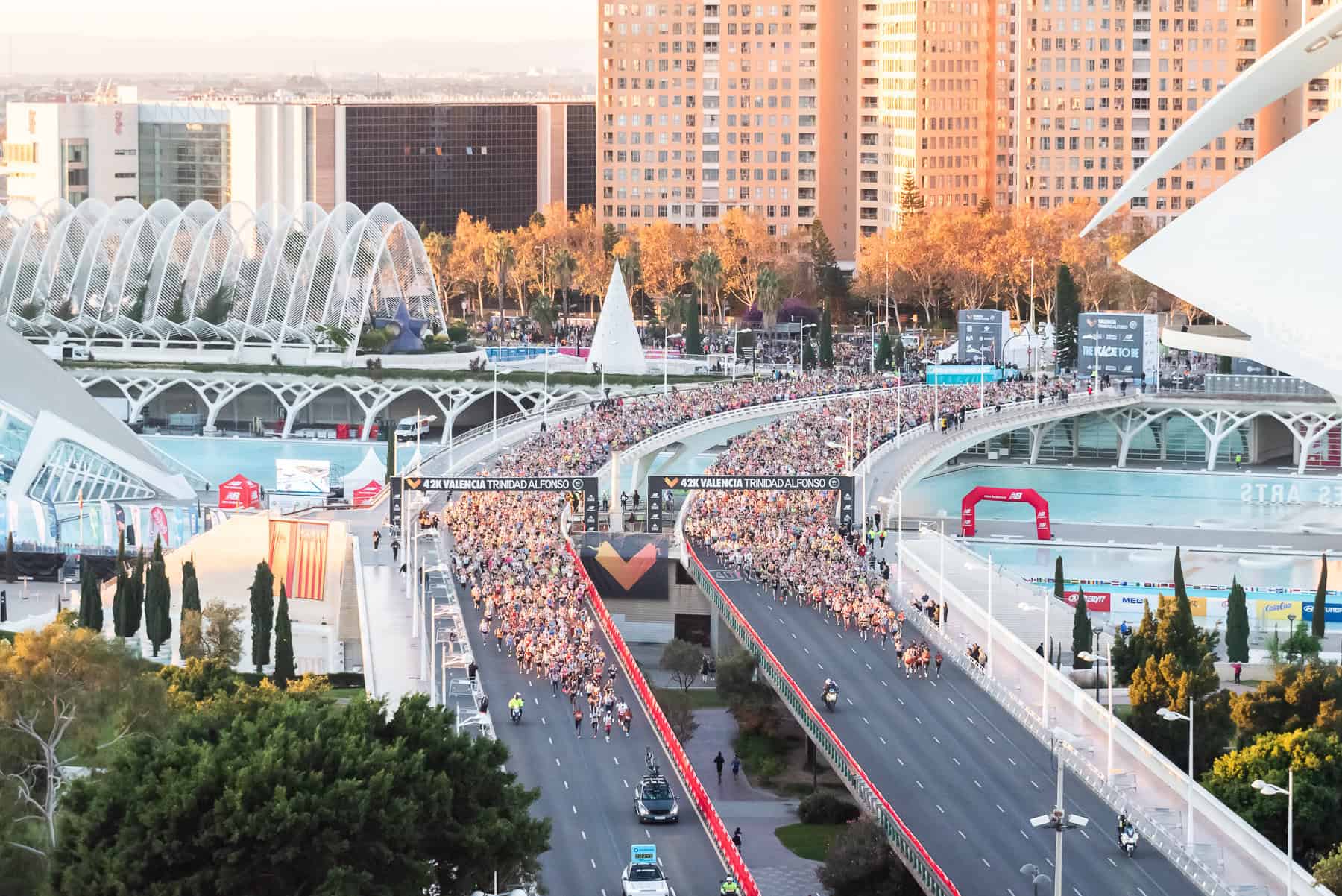 Valencia Marathon in Valencia Spain