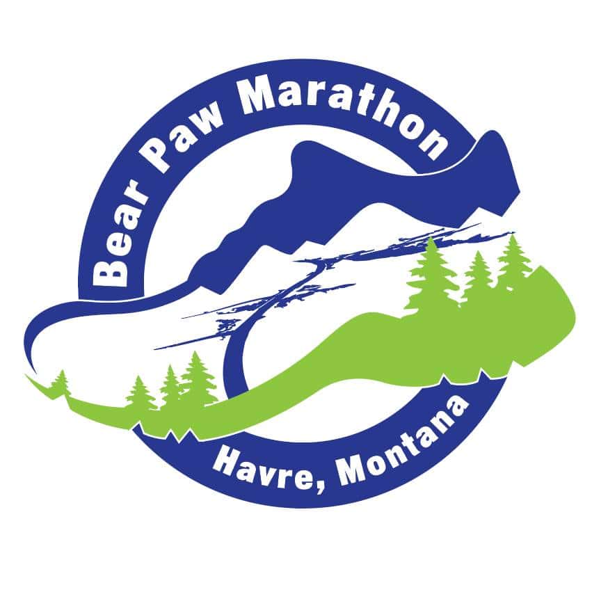 Bear Paw Marathon Half Marathon & 5K logo