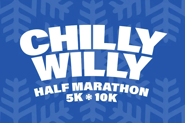 Chilly Willy Half Marathon & 5k Logo